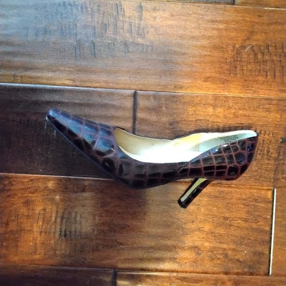 KAREN SCOTT Pumps | Leather ▪︎ Wine color - Picture 7 of 9